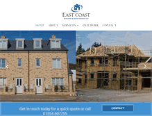 Tablet Screenshot of eastcoastbuilding.co.uk